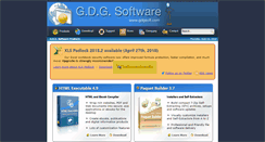 Desktop Screenshot of gdgsoft.com